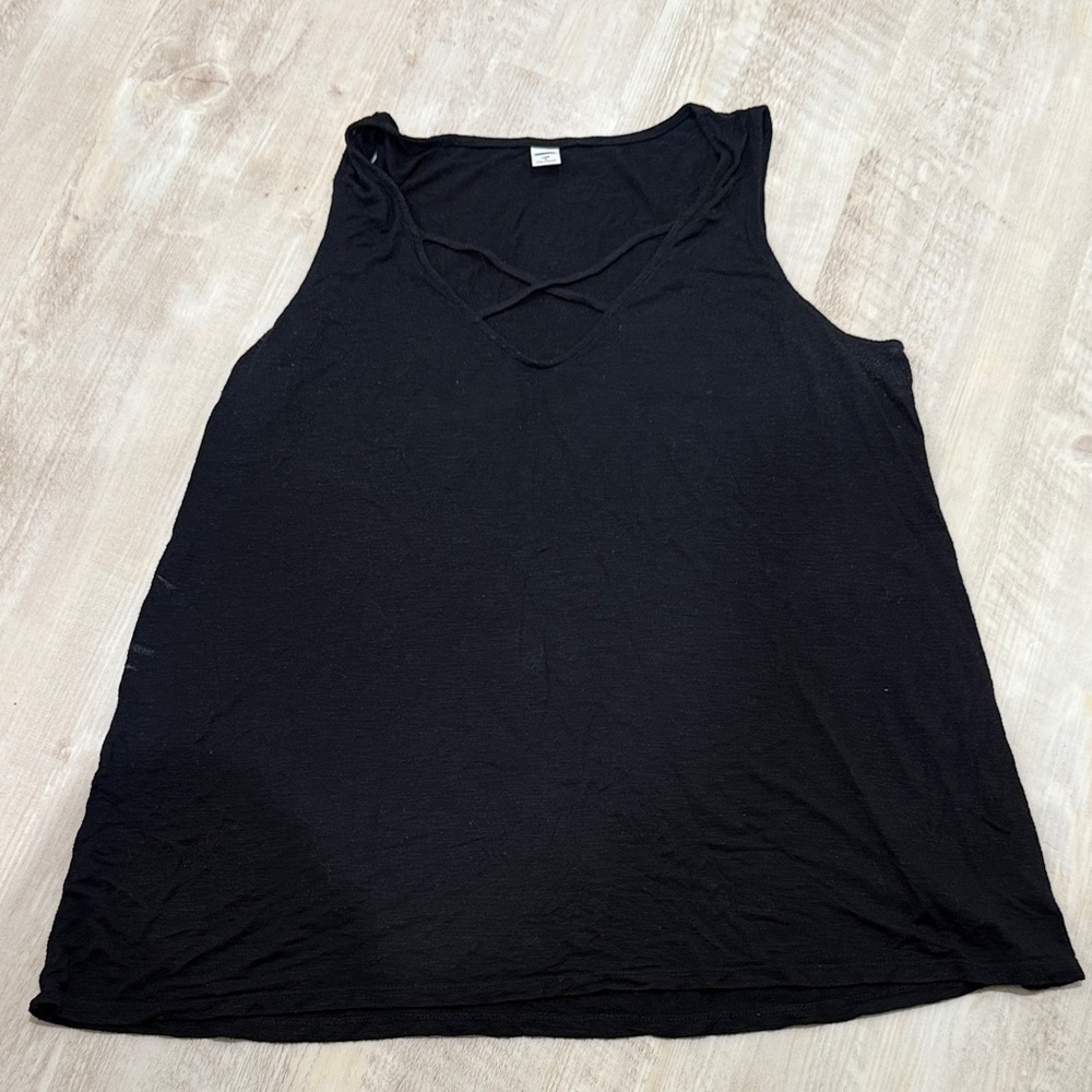Old Navy Women's Black Tank Top